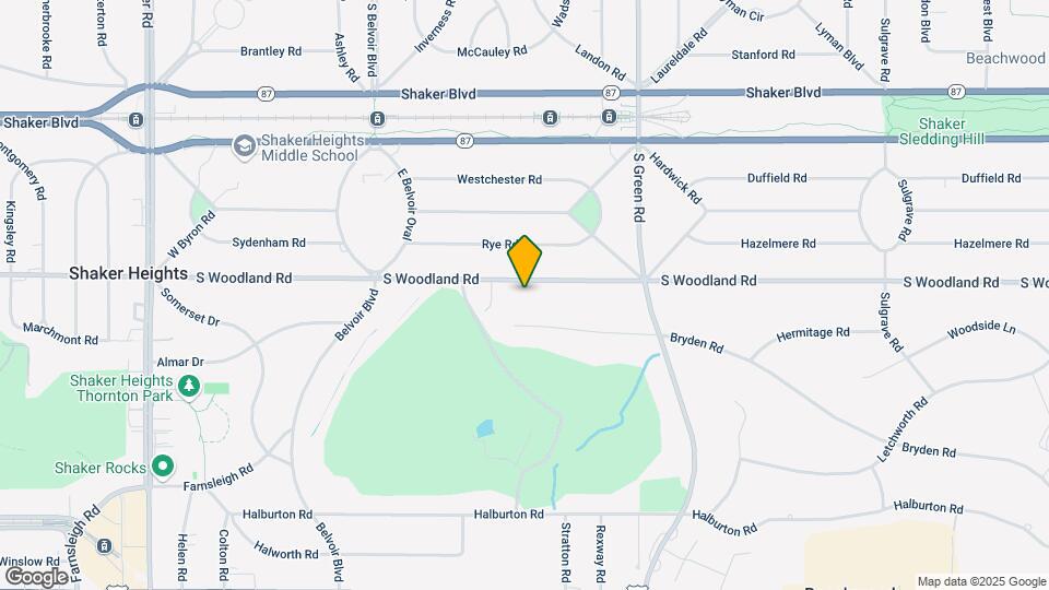 22350 S Woodland Rd Mapa y Detalles de la Ubicación
