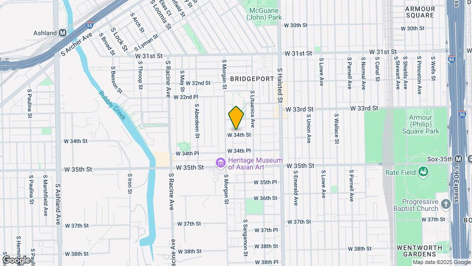 938 W 34th St Map and Location Details