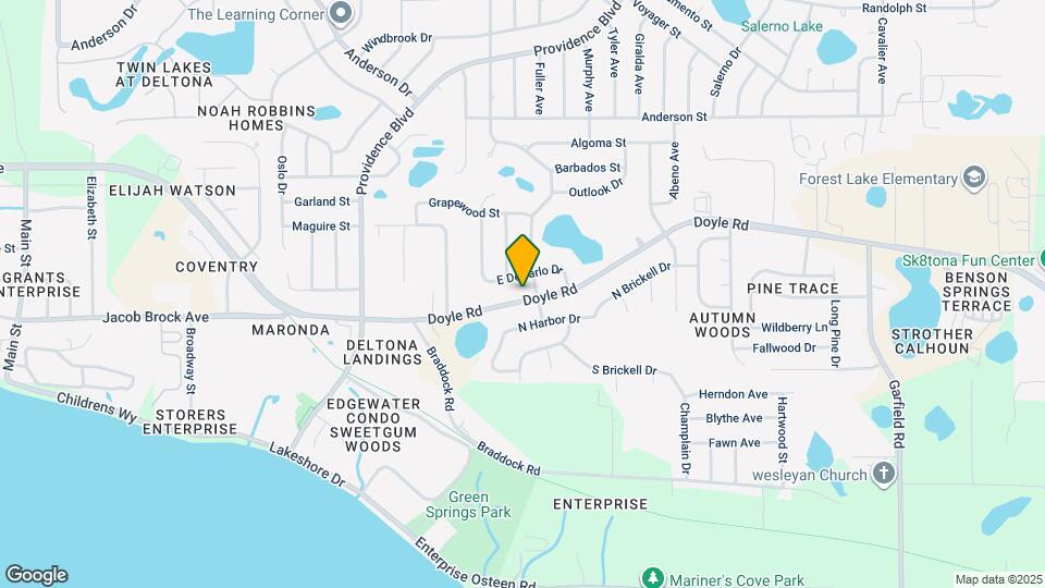 1052 Doyle Rd Map and Location Details