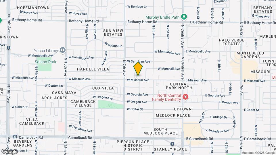 5513 N 5th Dr Map and Location Details
