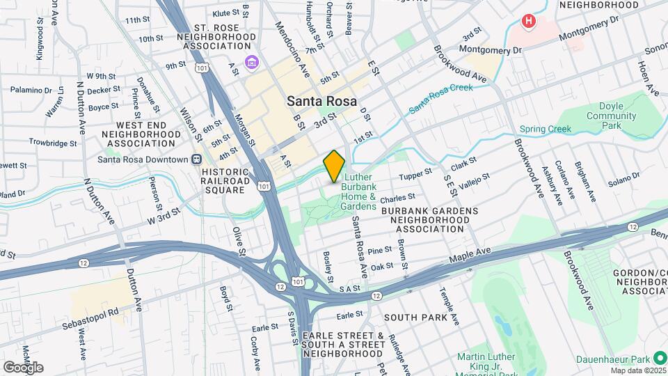512 Sonoma Ave Map and Location Details
