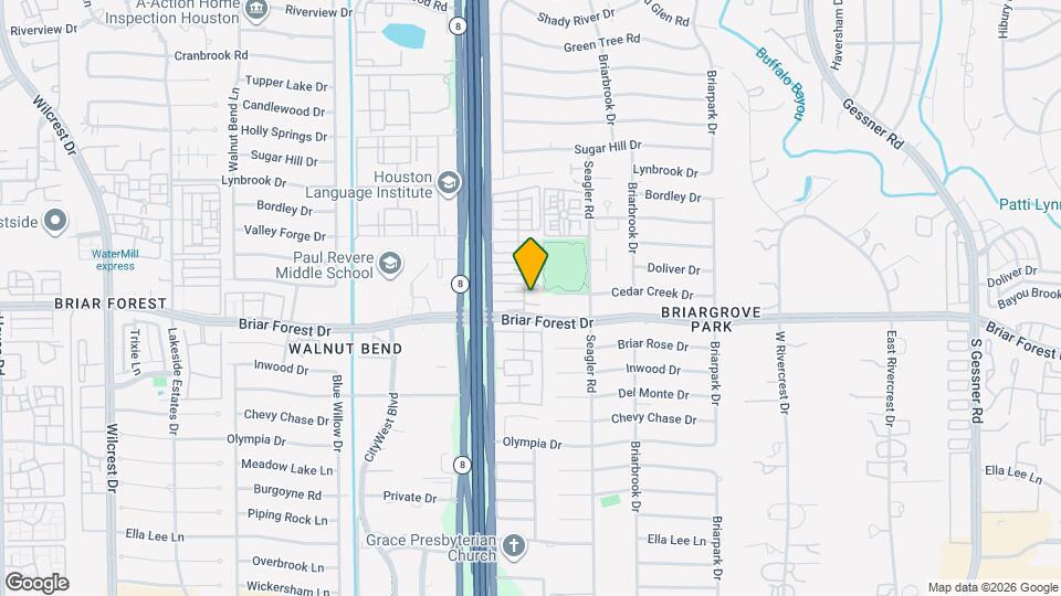 10282 Briar Forest Dr Map and Location Details