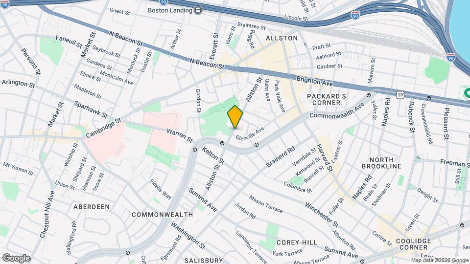 137 Glenville Ave Map and Location Details