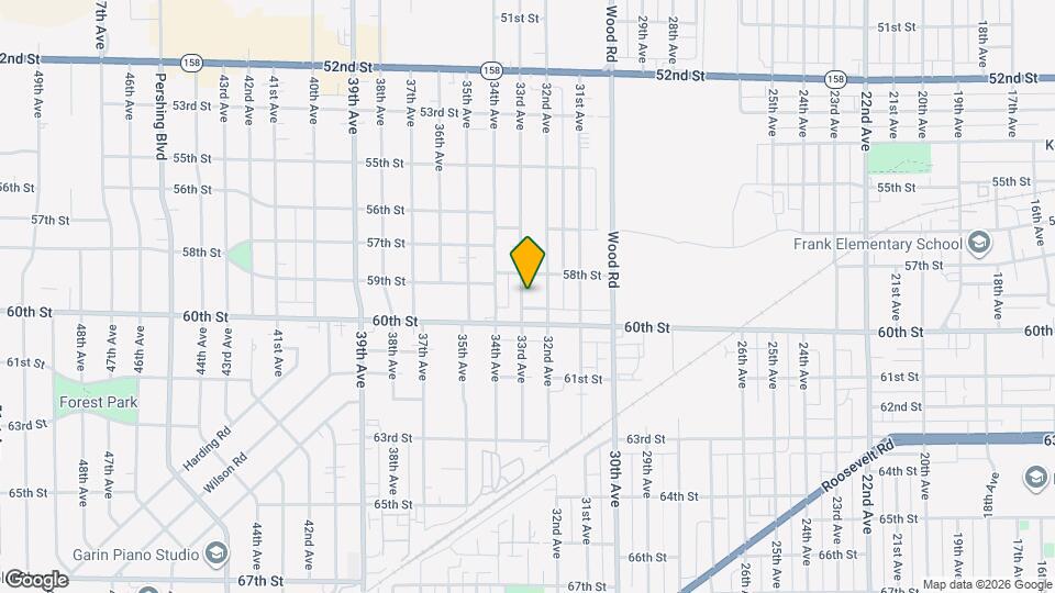 5909 33rd Ave Mapa y Detalles de la Ubicación