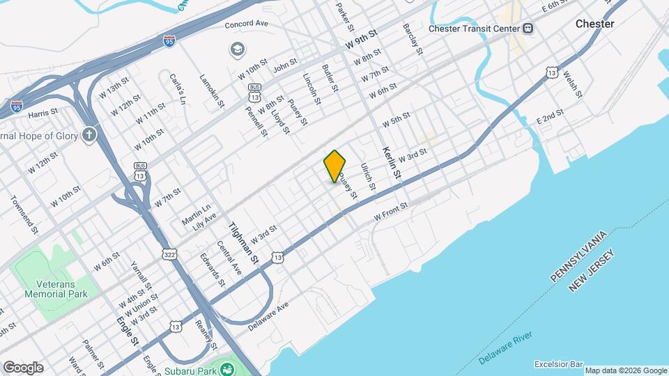 925 W 3rd St Map and Location Details