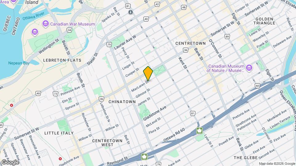 598-808 Maclaren St Map and Location Details