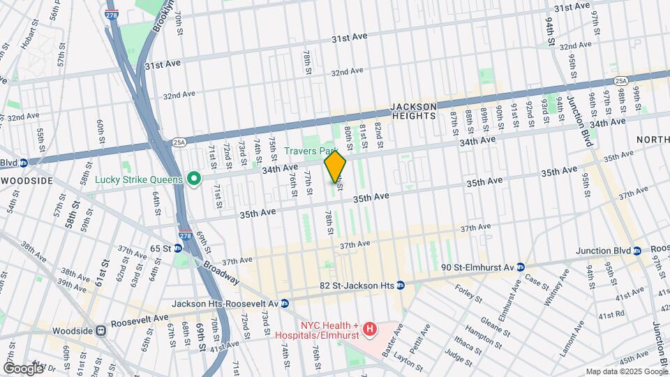 34-40-40 79th St Map and Location Details