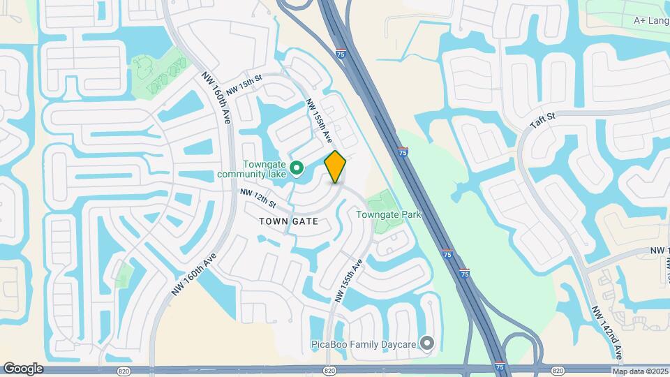 15536 NW 12th Ct Map and Location Details