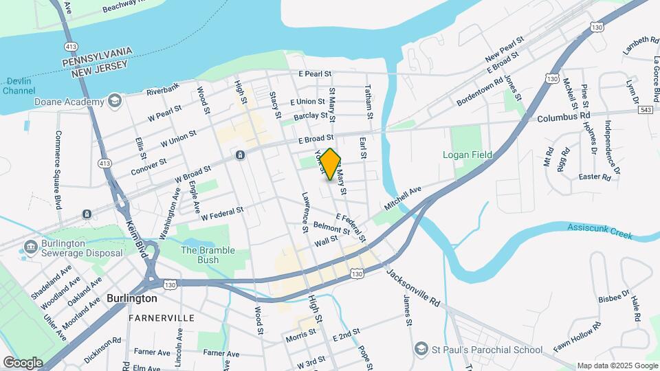 200 Jones Ave Mapa y Detalles de la Ubicación