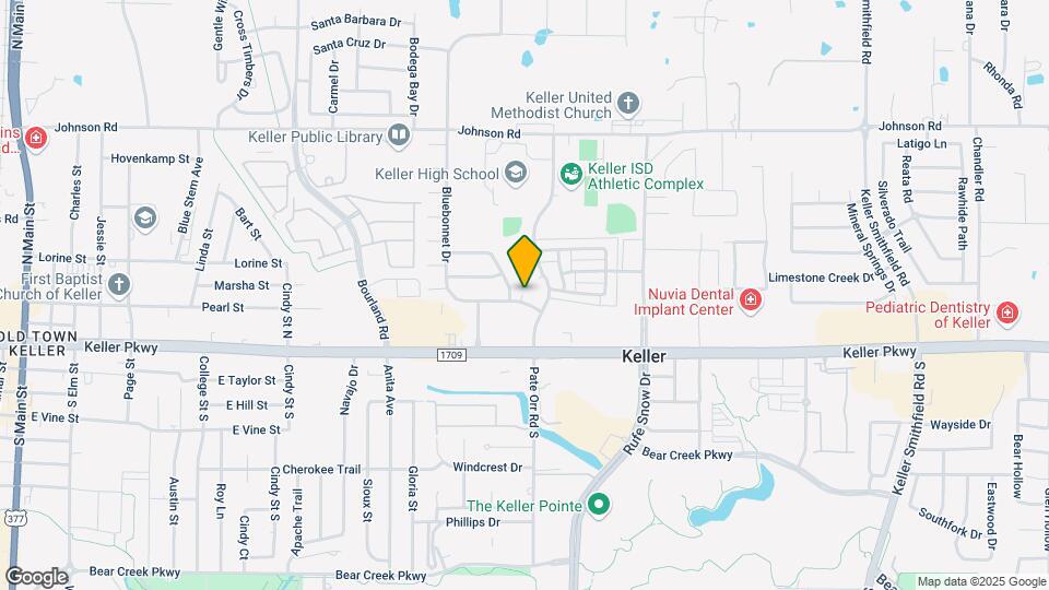 803 Bluebonnet Dr Map and Location Details