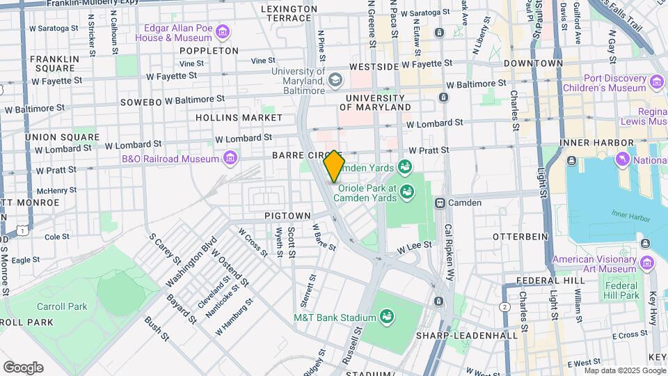 325 S Fremont Ave Map and Location Details