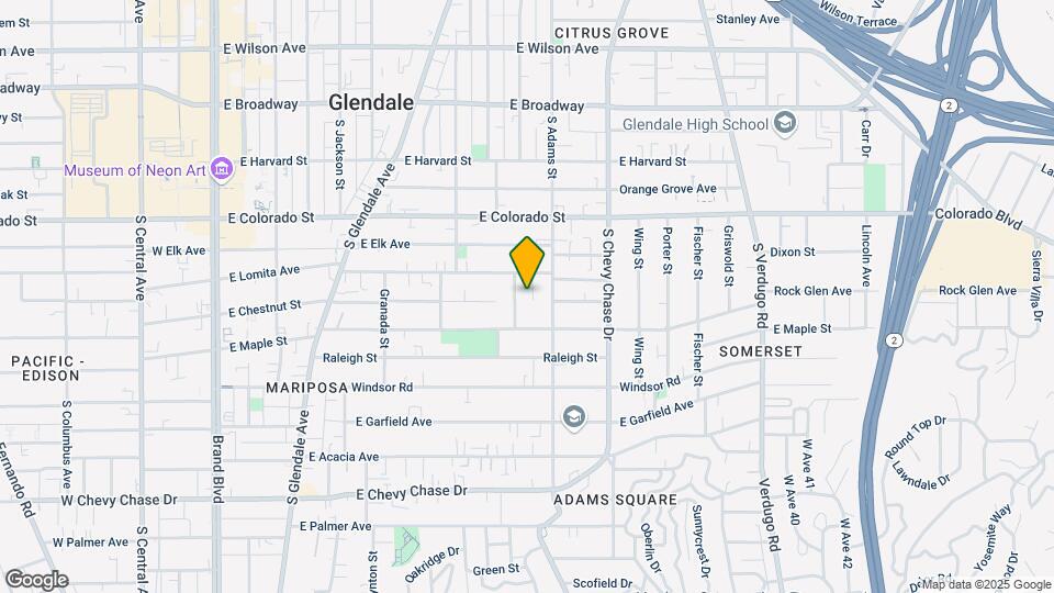 520 S Belmont St Mapa y Detalles de la Ubicación