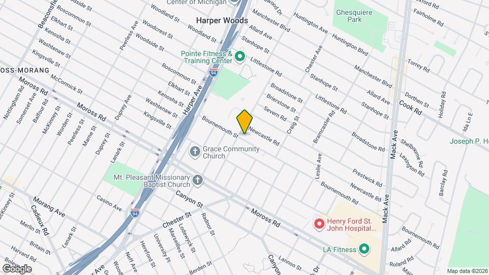 21225 Bournemouth St Map and Location Details