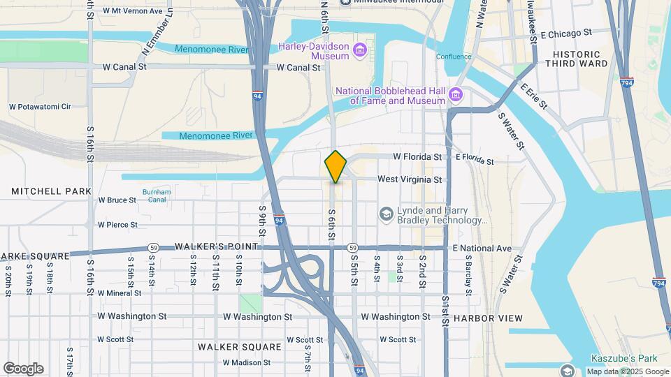 514 S 6th St Map and Location Details