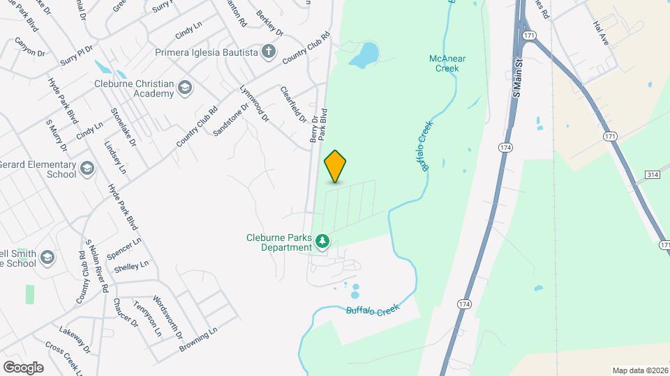 1030 Monarch Dr Map and Location Details