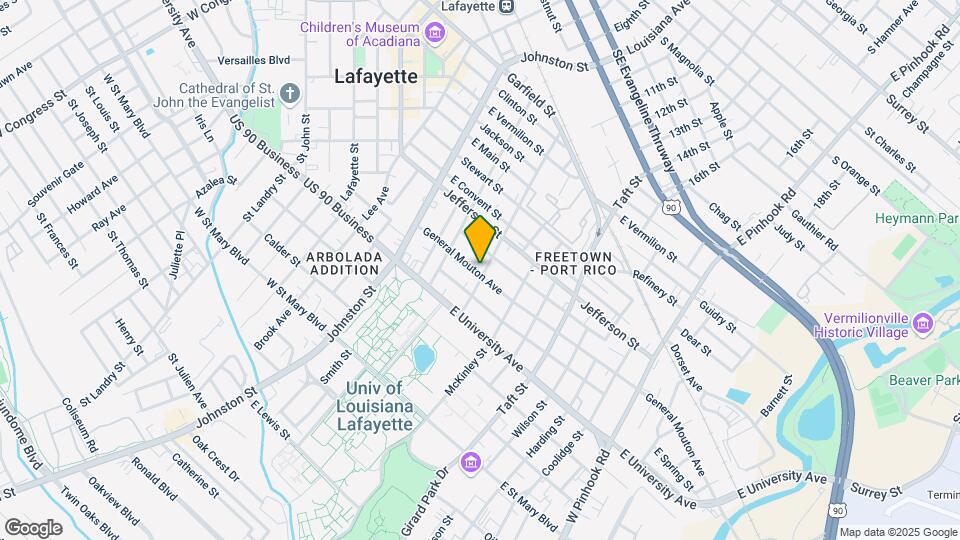 908 Lamar St Mapa y Detalles de la Ubicación