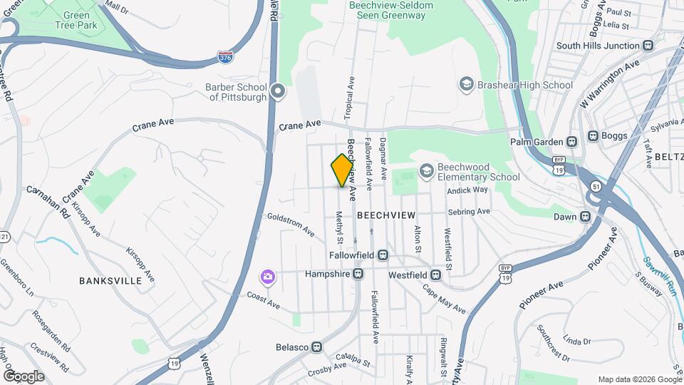 1403 Methyl St, Unit 1 Map and Location Details