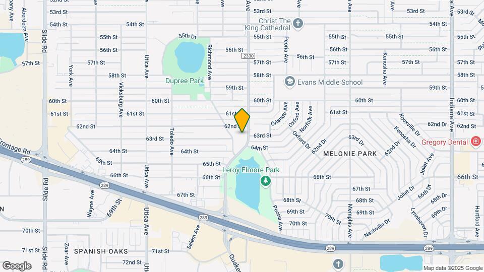 6304 Quaker Ave, Unit A Map and Location Details