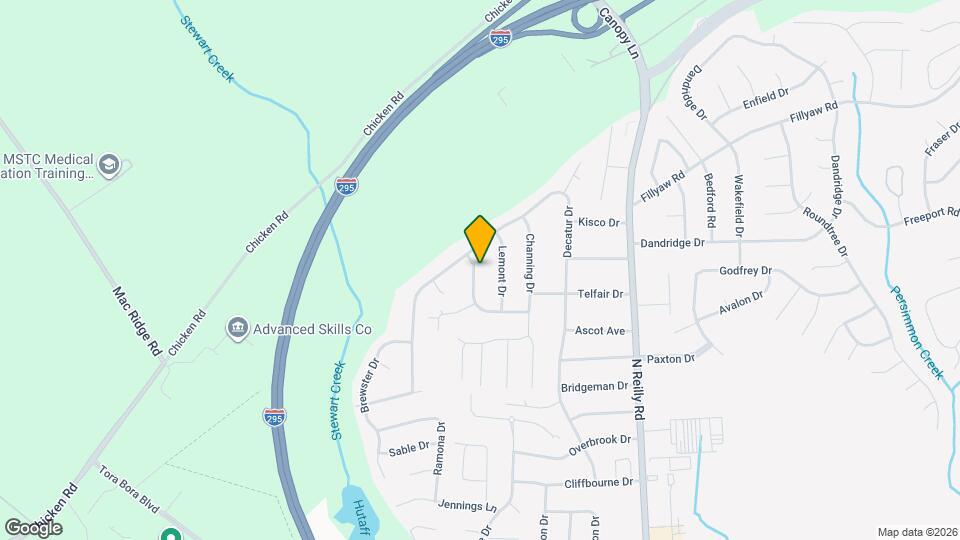 7566 Carrollburg Dr Map and Location Details