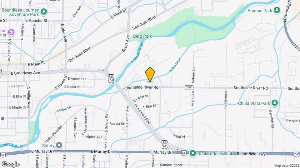 1616 Southside River Rd Map and Location Details