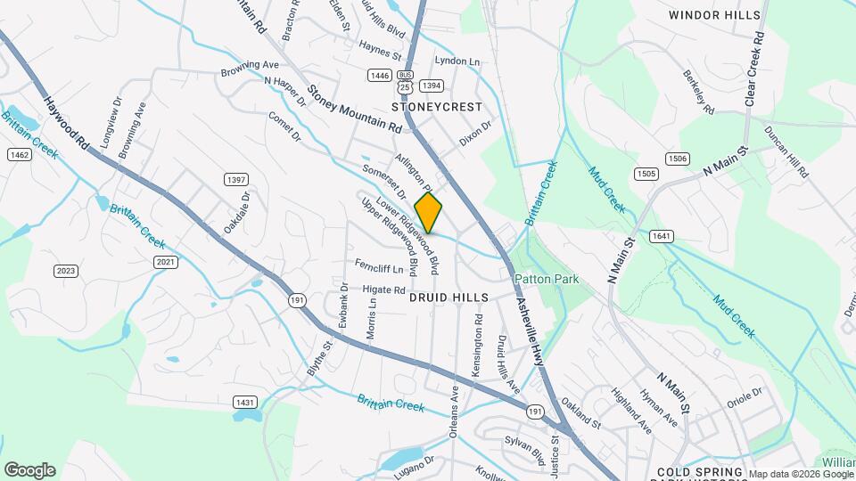 1828 Lower Ridgewood Blvd, Unit 1830 Map and Location Details