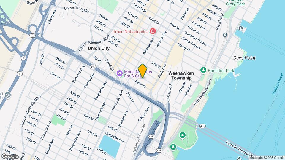 121 34th St Map and Location Details