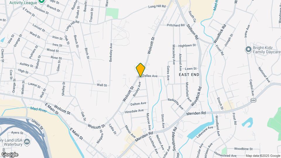 210 Bouley Ave Map and Location Details