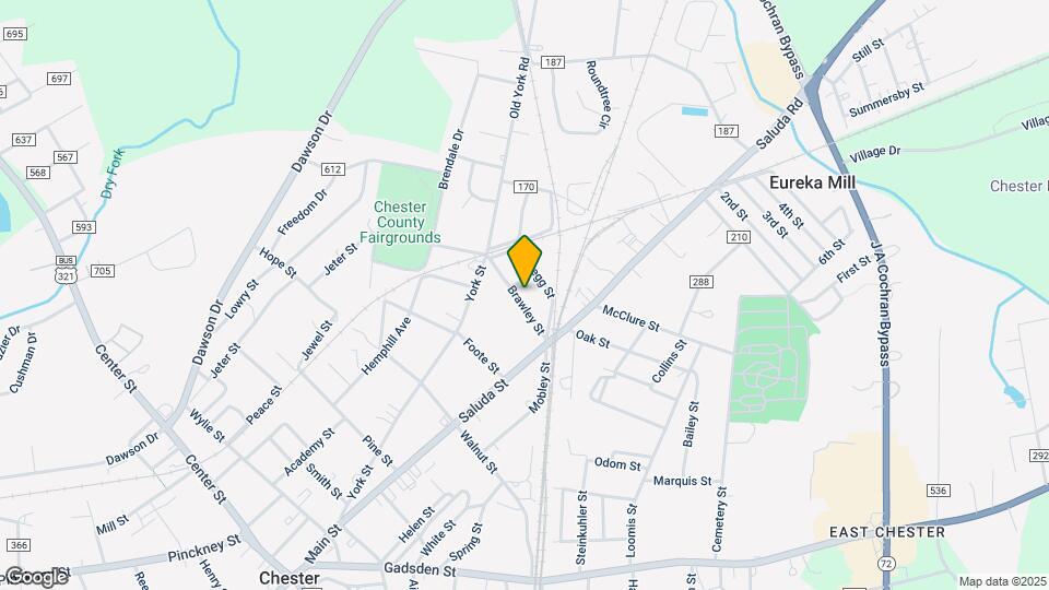 113 Brawley St Mapa y Detalles de la Ubicación
