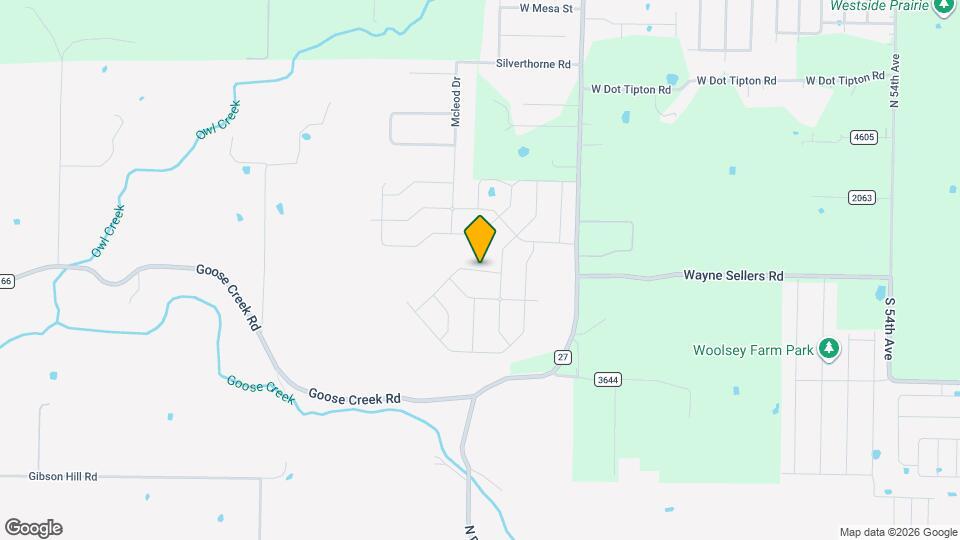 561 N Goose Xing Map and Location Details