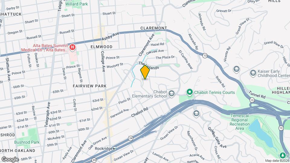 92 Hillcrest Rd Map and Location Details