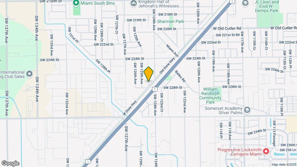 22484 SW 124th Ct Mapa y Detalles de la Ubicación