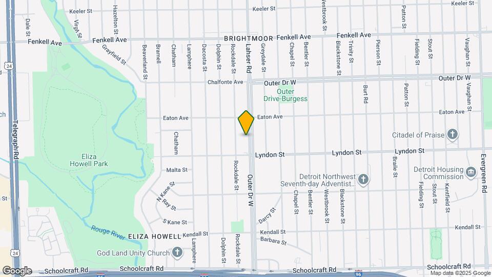 11798 Outer Dr W Map and Location Details