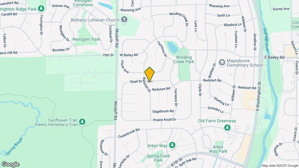 446 Quail Dr Map and Location Details