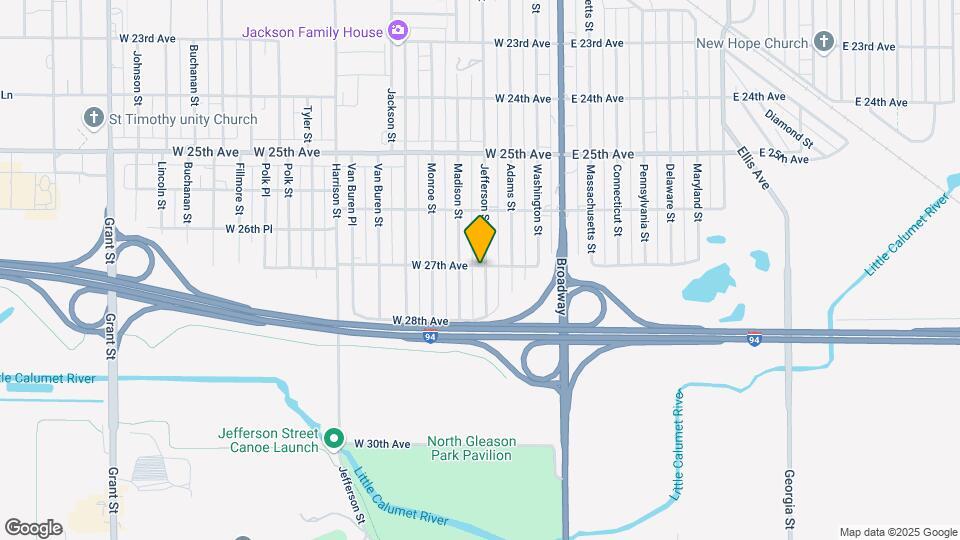 2700 Jefferson St Map and Location Details