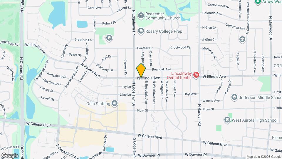 1714 W Illinois Ave Map and Location Details