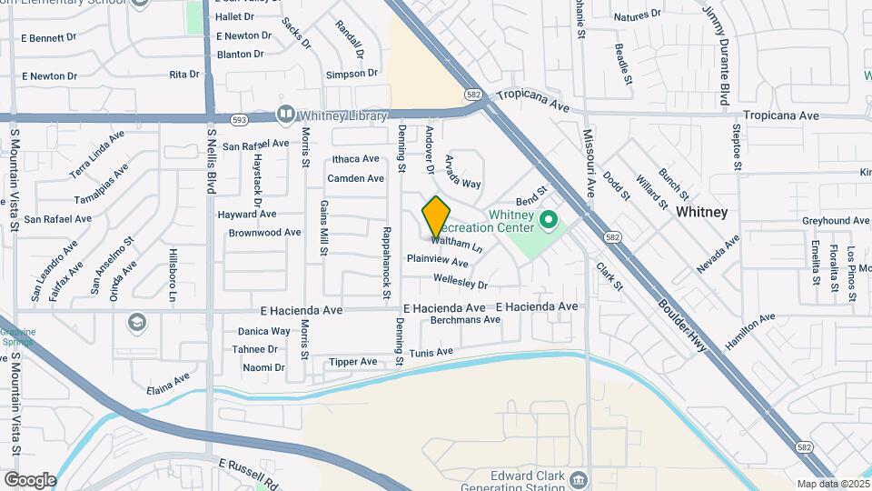 5483 Waltham Ln Map and Location Details