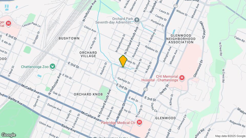 1908 Cleveland Ave Map and Location Details