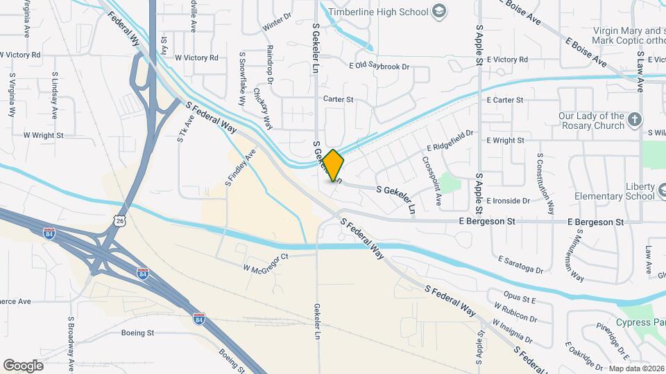 3675 S Gekeler Ln Map and Location Details