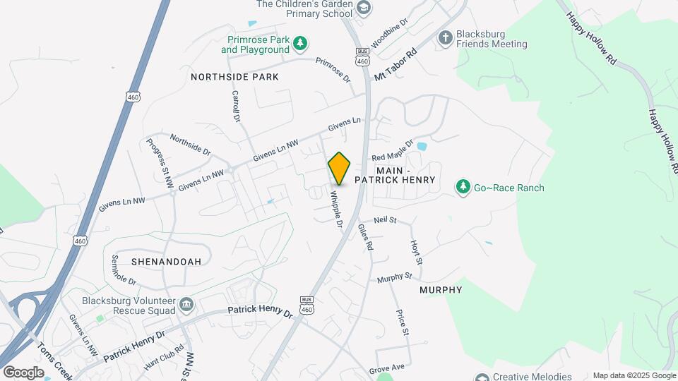 1608 Whipple Dr Map and Location Details