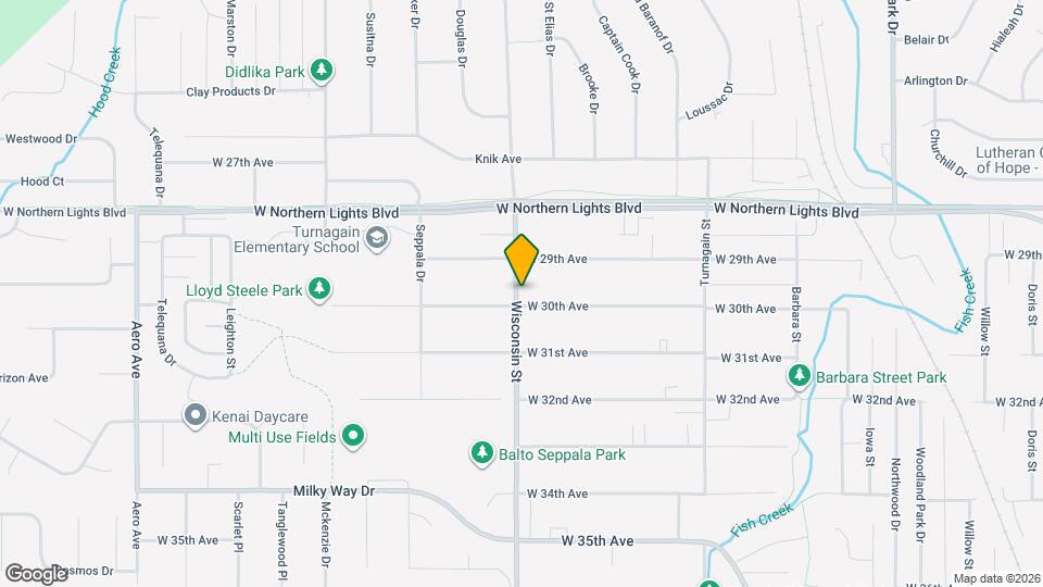3111 W 30th Ave, Unit 2 Map and Location Details