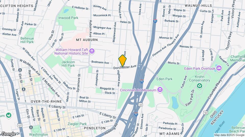 343 Dorchester Ave Map and Location Details