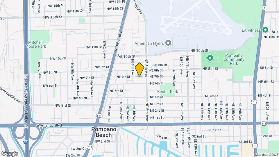 330 NE 7th St Map and Location Details