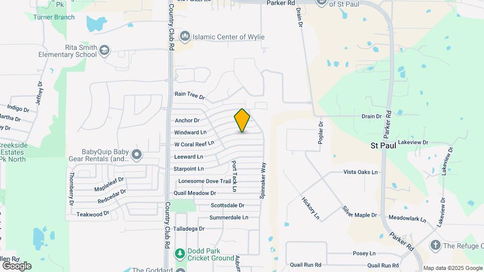 1303 W Coral Reef Ln Map and Location Details