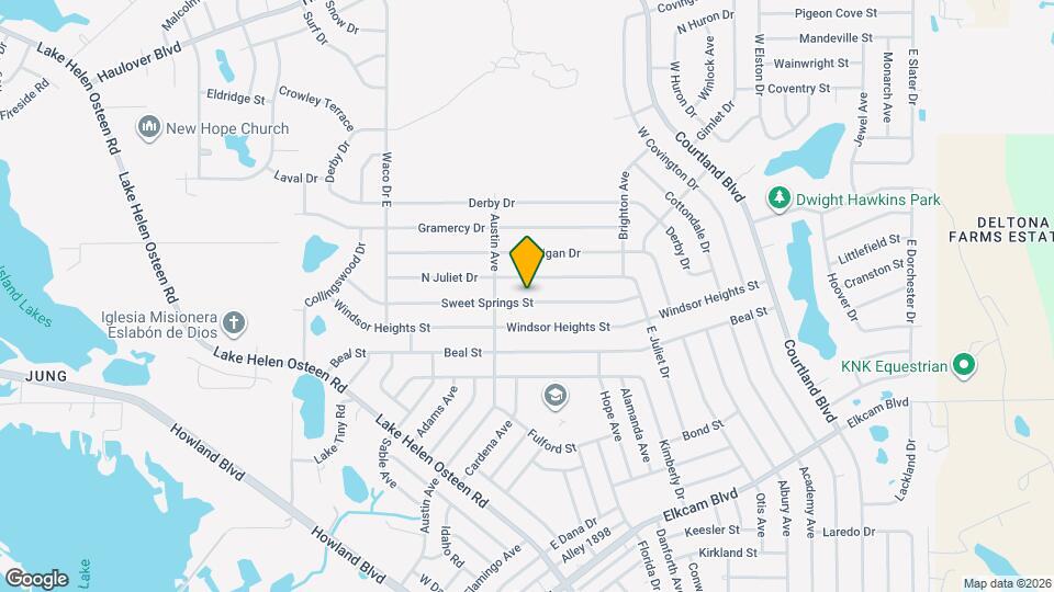 2772 Sweet Springs St Map and Location Details