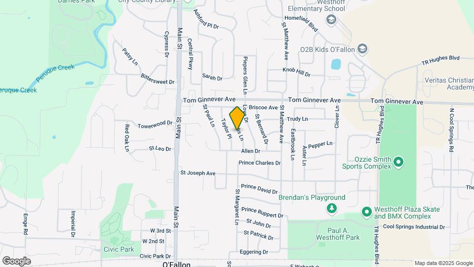 809 Jacobs Ln Map and Location Details
