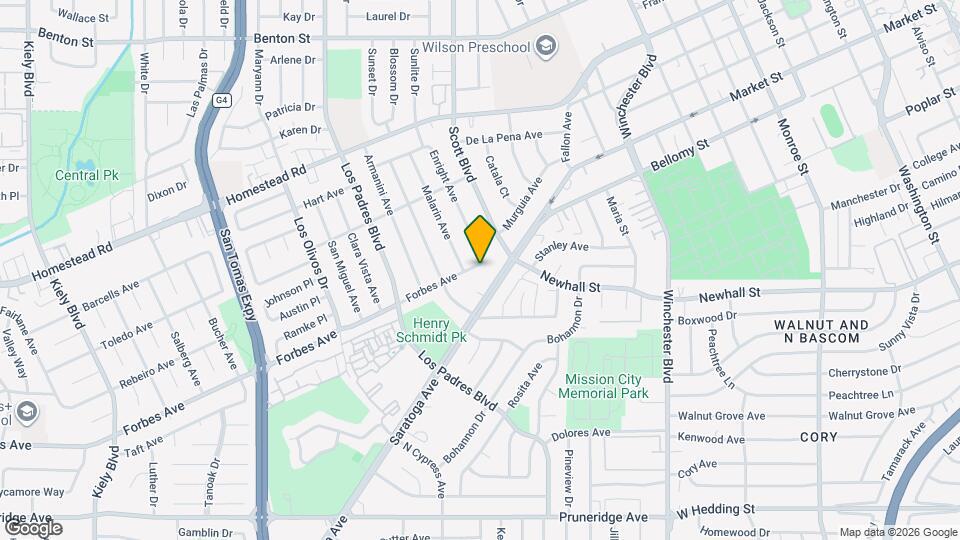 2132 Forbes Ave Mapa y Detalles de la Ubicación