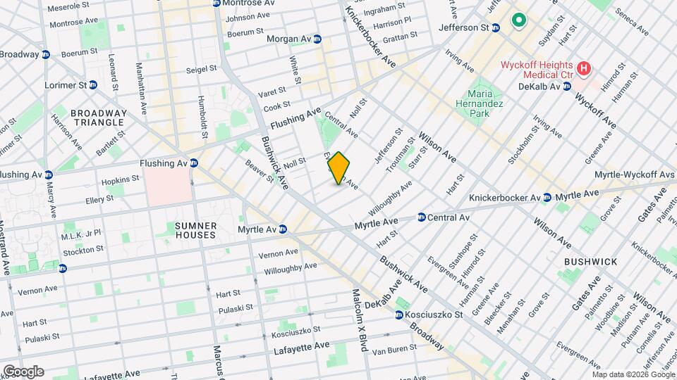 85 Jefferson St Map and Location Details