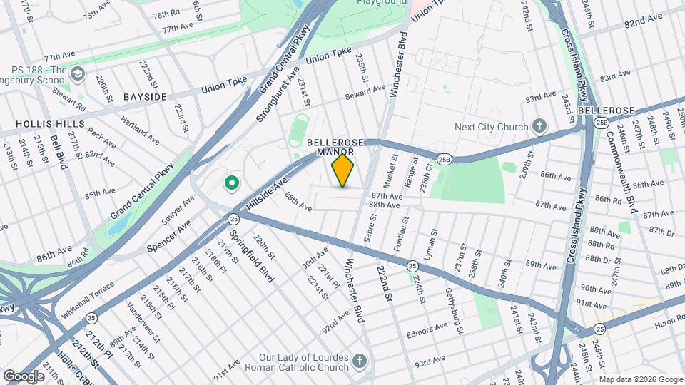 231-22 87th Ave Map and Location Details