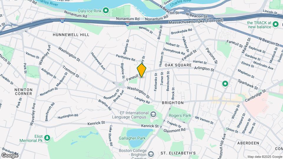 39 Brackett St, Unit #1 Map and Location Details