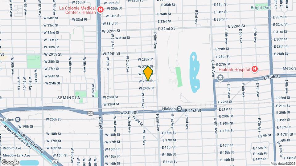 60 W 25th St Mapa y Detalles de la Ubicación